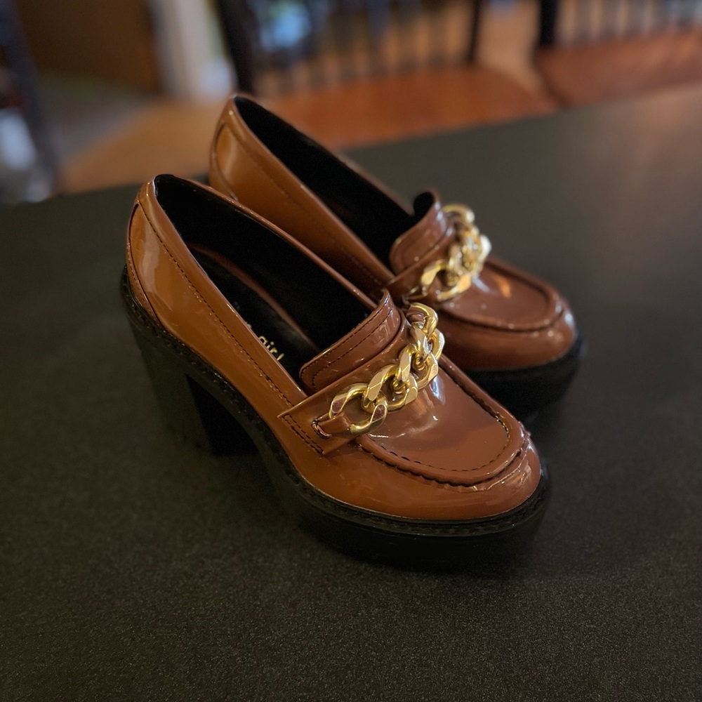 Steve Madden Girl Kassidy loafers - Brown